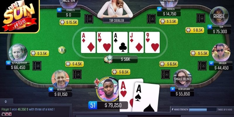 Poker Sunwin - Trải Nghiệm Sân Chơi Chiến Thuật Đỉnh Cao 1 Tổng quan game Poker Sunwin