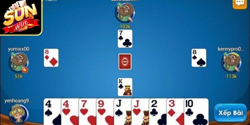 Tá Lả Sunwin – Trò Chơi Bài Online Hấp Dẫn Và Dễ Thắng 3 Theo dõi các bộ bài đã hạ