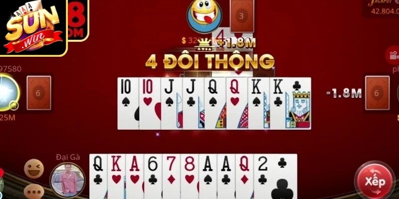 4 Đôi Thông Chặt Được Gì? Giải Đáp Chi Tiết Cách Chặt 1 4 đôi thông là tổ hợp mạnh