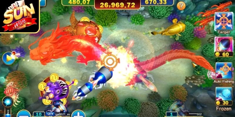 Twoyeah Jackpot Fishing - Săn Thưởng Cực Đã Tại Sunwin 3 Luôn tận dụng kỹ năng hỗ trợ khi đi săn